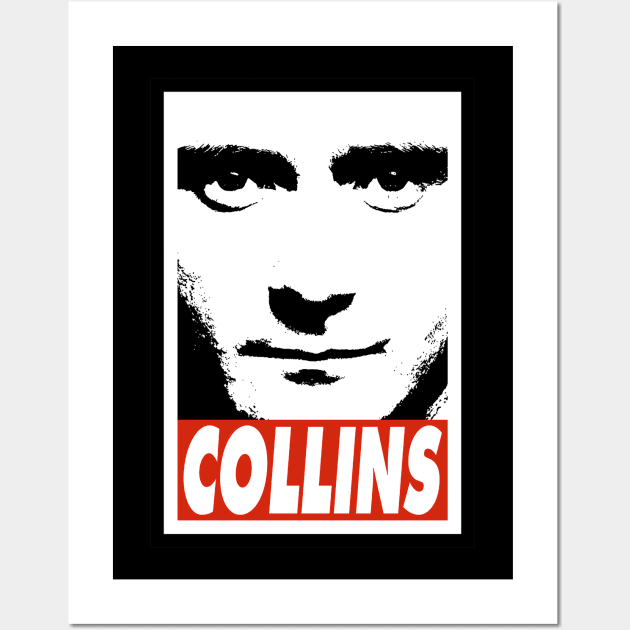 Phil Collins - Artistic Fan Art Wall Art by Classic Cassette